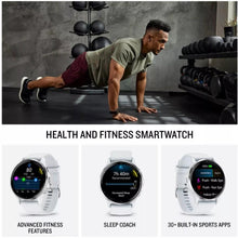 Load image into Gallery viewer, Garmin Venu 3S, Soft Gold Stainless Steel Bezel, Ivory Case, Silicone Band, 41mm