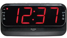 Load image into Gallery viewer, Bush Black Big Numbers LED Alarm Clock Radio | 20 Preset stations | Dual alarm with snooze function