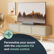Load image into Gallery viewer, MAJORITY Bowfell Bluetooth Sound bar for TV | 50 Watts Powerful 2.0 Stereo Sound