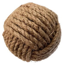 Load image into Gallery viewer, Jute Sphere Ball Knot, Rope Decorative Orbs for Home Decor, Bowl and Vase Fillers, Farmhouse Table Centerpiece, Wedding & Party Display Props