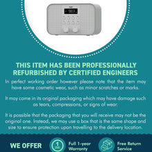 Load image into Gallery viewer, Bush FM Clock Radio | 10 Radio presets | Alarm and snooze function | Headphone socket | Backlit display