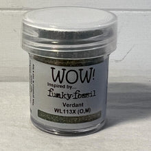 Load image into Gallery viewer, Wow! Embossing Powder 15ml | VERDANT regular | Free your creativity and give your embossing sparkle
