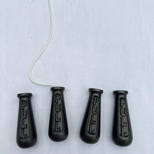 Load image into Gallery viewer, Pack of 4 Vintage Victorian Style Cast Iron Bathroom Light Switch Puls