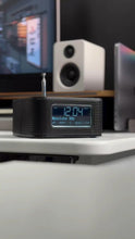 Load image into Gallery viewer, Brand New Majority Knapton DAB Bluetooth Alarm Clock Radio with 15W Wireless Phone Charging