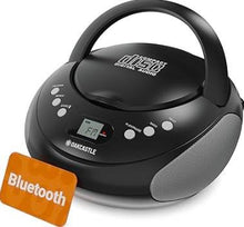 Load image into Gallery viewer, Oakcastle CD250 PORTABLE CD PLAYER BOOMBOX with Bluetooth & FM Radio | Black