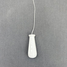 Load image into Gallery viewer, Vintage Style White Powder-Coated Cast Metal Bathroom Light Switch Pull