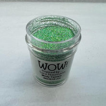 Load image into Gallery viewer, Wow! Embossing Powder 15ml | MINTY TWINKLE  regular | Free your creativity and give your embossing sparkle
