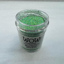 Load image into Gallery viewer, Wow! Embossing Powder 15ml | MINTY TWINKLE  regular | Free your creativity and give your embossing sparkle
