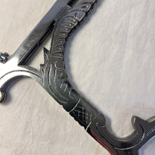 Load image into Gallery viewer, Large 10 inch Metal Easel Antique Nickel Finish | Plate holder | Display stand | Metal Frame Holders for Photo Pictures Decorative Plate Dish | 25cm (H) x 15cm  (Deep) | Picture Easel |Wedding tables