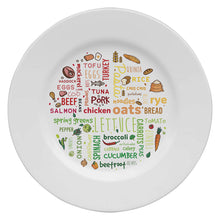 Load image into Gallery viewer, Colourful melamine PORTION CONTROL PLATE for Adults to Encourage Healthy Eating, Melamine Diet Plate Visually Divided for Slimming and Weight Loss | 100% Certified Food-Safe & BPA-Free Melamine