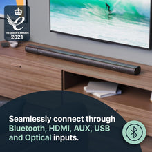 Load image into Gallery viewer, Majority Everest 5.1 Bluetooth Surround Sound System, 3D Dolby Audio Soundbar | Brand New