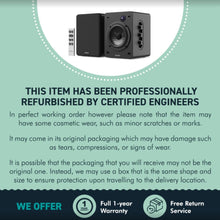 Load image into Gallery viewer, Refurbished Majority ๐๐ฑ๐ฌ๐ซ ๐๐๐จ๐๐ง๐ข๐ข๐ง๐ ๐๐ข๐ข๐๐ฆ๐๐๐๐ ๐ฆ๐ฃ๐๐๐๐๐ฅ๐ฆ โ 60W Hi-Fi 2.0, Wireless, HDMI ARC, Optical, AUX & USB, Remote, Black