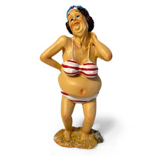 Load image into Gallery viewer, CUTE OLD DEAR resin FIGURINE | Seaside ornament | bathroom ornaments | beach figurine | 15cm (H) | Swimmer | Old Deer | Timeless Treasures