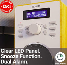 Load image into Gallery viewer, DAB, DAB+ Digital and FM Radio | Mains Powered DAB Radio with LED Display