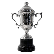 Load image into Gallery viewer, Elegant 20cm Silver Trophy Cup for Celebrating Achievements – Ideal Award for Sports, Competitions & Ceremonies