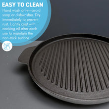 Load image into Gallery viewer, ๐ฎ๐ณ๐ฐ๐บ ๐ก๐ข๐ก-๐ฆ๐ง๐๐๐ ๐๐๐ฆ๐ง ๐๐ฅ๐ข๐ก ๐๐ฅ๐๐๐ ๐ฃ๐๐ก | Indoor & Outdoor Cooking | Gas | Electric & Induction Hob | Heavy Duty | Durable| Stovetop & Oven Safe