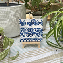 Load image into Gallery viewer, Set of two Compact Wooden Display Easels- 15cm High: Perfect for Small Artworks, Photos, and Tabletop Displays - Durable, Stylish, and Portable Design