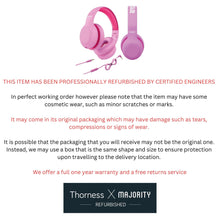 Load image into Gallery viewer, Majority Wired Childrens PINK HEADPHONES OVER EAR | Comfort Soft Cushion Earpads | Lightweight & Fully Foldable Childrens Headphones Superstar | 85-94db Volume Limiter for School, Travel & Home | Pink