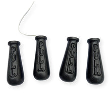 Load image into Gallery viewer, Pack of 4 Vintage Victorian Style Cast Iron Bathroom Light Switch Puls