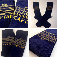 Load image into Gallery viewer, Novelty Captain Socks, Sailing Enthusiast Gift, Ankle Captain Socks