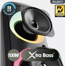 Load image into Gallery viewer, MAJORITY P200 Portable Bluetooth Speaker - Black