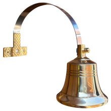 Load image into Gallery viewer, The Shop Keeper – The Brass Bell That Announces Every Visitor. No Batteries, No Wiring, Just That Unmistakable Ring.