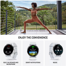 Load image into Gallery viewer, Garmin Venu 3S, Soft Gold Stainless Steel Bezel, Ivory Case, Silicone Band, 41mm