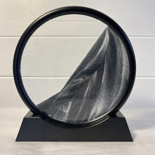 Load image into Gallery viewer, 18cm diameter Moving Sand Art Picture |  Sand Art Liquid Motion |  Quicksand Decor 3D Hourglass |  Deep Sea Sandscape Round Glass Sand Art Flowing Sand Frame Home Office Desktop Decor