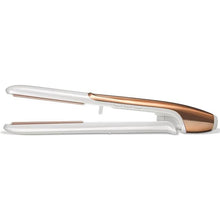 Load image into Gallery viewer, Lily England CERAMIC HAIR STRAIGHTENERS - 2 in 1 Hair Straightener and Curler, Fast Heating Plates, 100-230℃ Adjustable Temperature - Hair Straighteners &amp; Curlers in One, White &amp; Rose Gold
