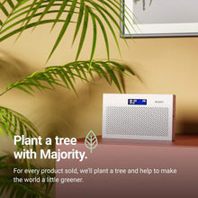 Load image into Gallery viewer, Majority Histon II COMPACT DAB Radio Portable | Battery Powered with DAB/DAB+ & FM | Dual Alarm & Snooze Function | 20 Preset Stations