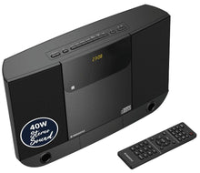 Load image into Gallery viewer, Wall Mountable CD Player with Bluetooth | Compact 40W Hi-Fi Stereo System