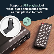 Load image into Gallery viewer, HDMI DVD Player for TV, 1080P Region Free DVD Players for TV, Slim Mini DVD Play