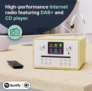 Majority Homerton 2 | CD Player Internet Radio DAB Plus FM | Bluetooth DAB Radio