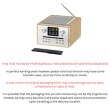 Load image into Gallery viewer, Majority HOMERTON INTERNET RADIO, DAB Radio & CD Player Music System | Bluetooth & Universal Plug and Play | USB Playback | Dual Alarm Clock