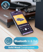 Load image into Gallery viewer, In & Out Bluetooth Record Player | External speakers | Moto Plus Turntable