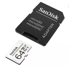 Load image into Gallery viewer, SanDisk High Endurance 100MBs MicroSD Memory Card - 64GB