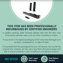 Load image into Gallery viewer, Refurbished Majority Oakcastle SB80 SPLIT SOUND BAR FOR TV | 120W 2.2 Channel Bluetooth Soundbar with HDMI ARC, Optical, AUX & USB Playback | Home Cinema TV Speakers with Wall Mount & Remote