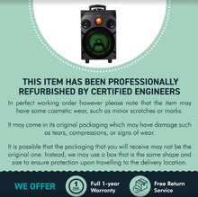 Load image into Gallery viewer, Bush Bluetooth Party Speaker | 46.4cm | 25W | LED Disco Lights | 1 internal Speaker | Bluetooth