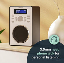 Load image into Gallery viewer, DAB, DAB+ Digital and FM Radio | Mains Powered DAB Radio with LED Display