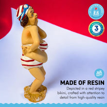 Load image into Gallery viewer, CUTE OLD DEAR resin FIGURINE | Seaside ornament | bathroom ornaments | beach figurine | 15cm (H) | Swimmer | Old Deer | Timeless Treasures