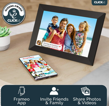 Load image into Gallery viewer, Frameo wifi Digital Photo Frame 10.1 inch 32GB Storage, Touchscreen, Auto Rotate