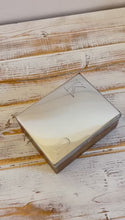 Load and play video in Gallery viewer, Playing Cards in Elegant Wooden Gift Box with Metal Embossed Hinged Lid for Storage