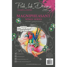 Load image into Gallery viewer, Pink Ink Designs Magnipheasant A5 Clear Stamp Set PI089