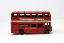 Load image into Gallery viewer, Vintage Red London Bus Kensington Metal Model Ornament