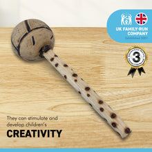 Load image into Gallery viewer, Shamanic Gourd Shaker | Rattle | Percussion instrument | Percussion Shaker| Sand Hammer