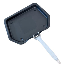 Load image into Gallery viewer, Traditional ash pan – 28cm wide (11") with handle | Ideal for Standard Sized fire grates | ash pan for open fires | ash pan for log burners| fire ash pan | fire tray | ash box | galvanised ash pan