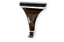 Load image into Gallery viewer, CHROME PICTURE RAIL HOOK 2 inches / 50mm | Victorian Fittings | Victorian House | Picture Hook | Dado picture rail | picture rail hangers