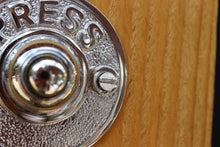 Load image into Gallery viewer, Solid Silver Door Bell Push Button