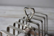Load image into Gallery viewer, Victorian Style Classic Chrome 6 Slice Toast Rack