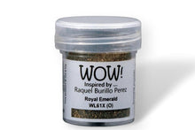 Load image into Gallery viewer, Wow! Glitter Embossing Glitter 15ml | ROYAL EMERALD | Free your creativity and give your embossing sparkle